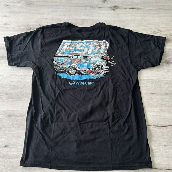 FSM (Finnegan Speed and Marine) Tee Shirt Black L NWT IN PACKAGE - Picture 7 of 10